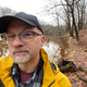 Yours truly on my current-favorite trail, which hugs Lake Shakamak so tightly I got my feet wet on multiple occasions.